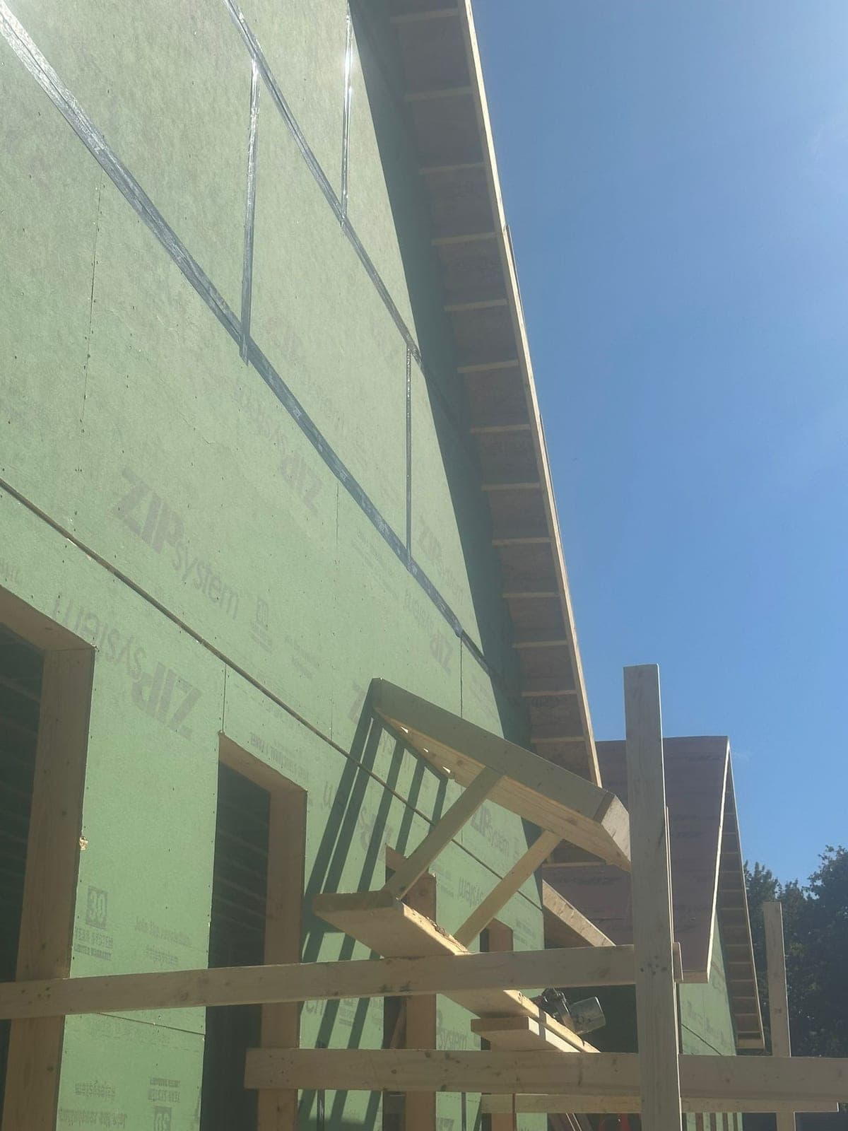 Structural framing project by RS Development Group in Marlborough, MA